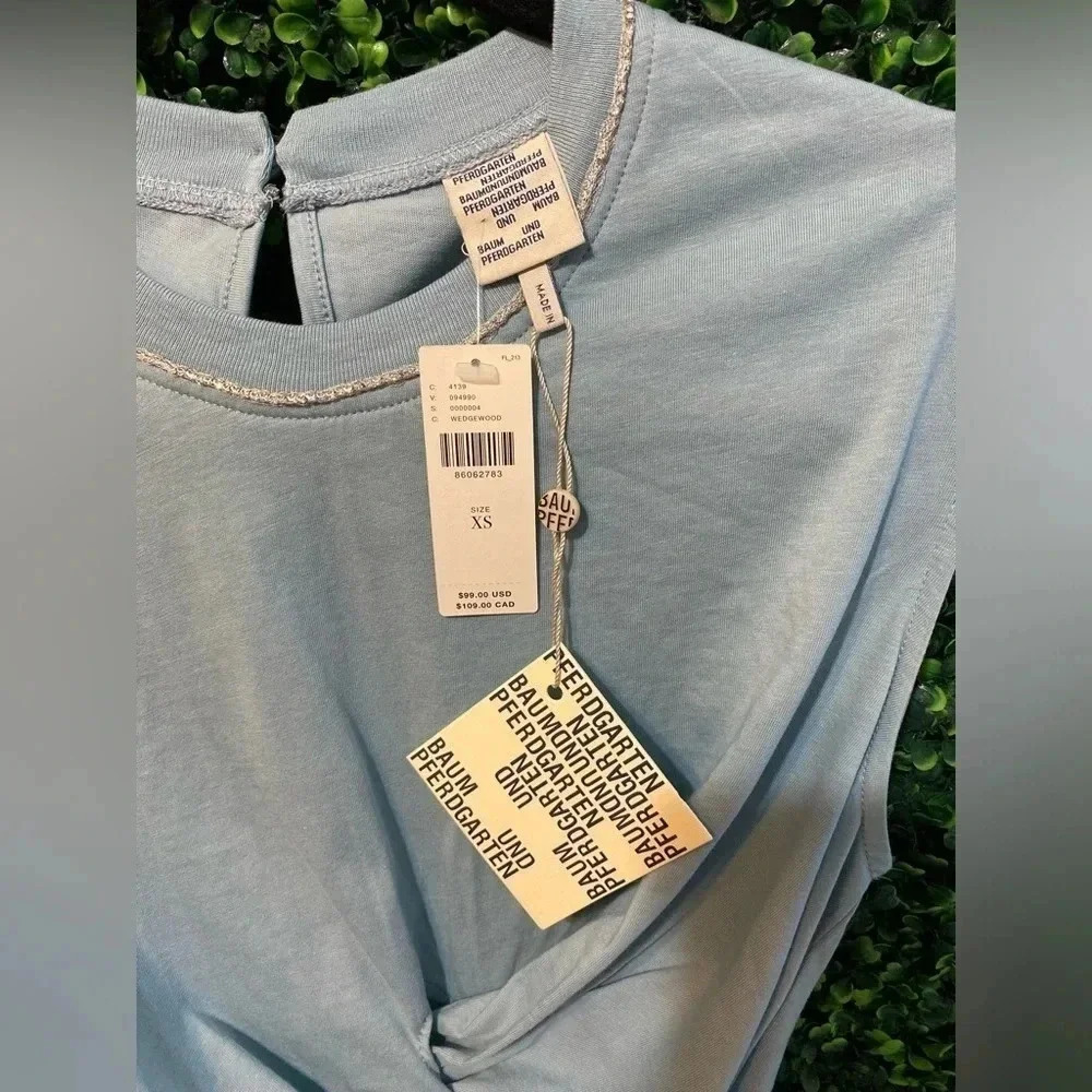 Anthropologie Baum und Pferdgarten Jasrah Top with decorative gems - Size XSmall - Picture 6 of 12